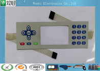 Parlak LCD ile Clear LCD Pencere Kabartma Membrane Switch Tuş