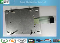 Alüminyum Backplate ve FPC Esnek Baskılı Devre ile Yüksek Parlak Metal Dome Membrane Switch