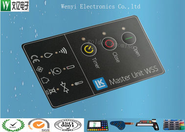 3 Tuşlu FPC Membrane Switch Kabartma Özel Membrane Switch Pad