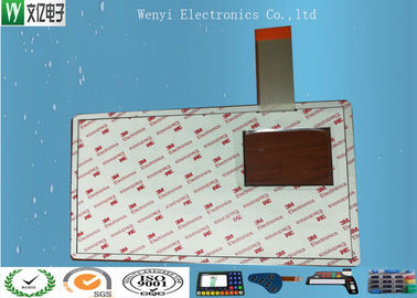 Elektronik Ölçeği için IP67 Su geçirmez Membrane Switch ZIF Bağlayıcı LCD Pencere