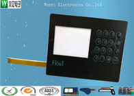 3M468 Arka Yapışkanlı Mat Kaplamalı Mavi LCD Pencere Membran Anahtarı Tuş Takımı