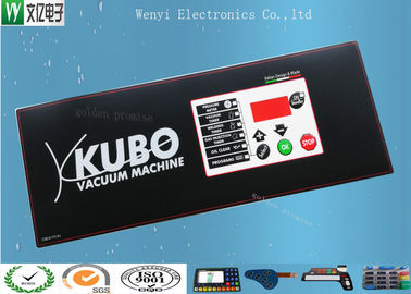 3M200 MP Membrane Switch Panel PET Ploydome Kabartma Tuşları ve LCD Pencere