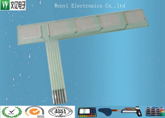 EMI Kalkanı Esnek Kapasitatif Dokunmatik Klavye