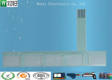 2.54 Mm Pitch PET Devreli Çok Tuşlu Kapasitif Dokunmatik Membrane Switch Panel