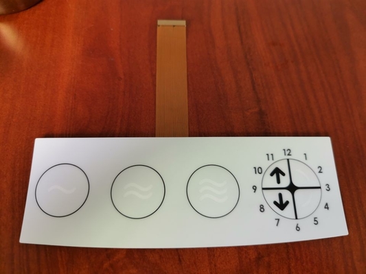Led 1.0mm Pitch 3 Tuşlu Uzun Zif FPC Membran Anahtarı Tuş Takımı