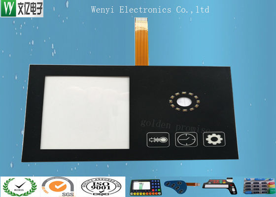 Sert PCB Membran Basmalı Düğme Anahtarı, FPC Membran Anahtar Paneli