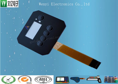 Kabartma FPC Membrane Switch 0.18 Mm PET / PC Yerleşimi Dişi