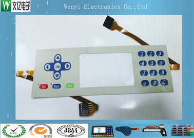 Kontrol Tuş Takımı Clear LCD Kapasitif Dokunmatik Membran Molex Konnektörü 1.27mm Pitch